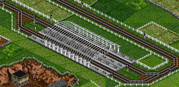 einfacher Durchgangsbahnhof